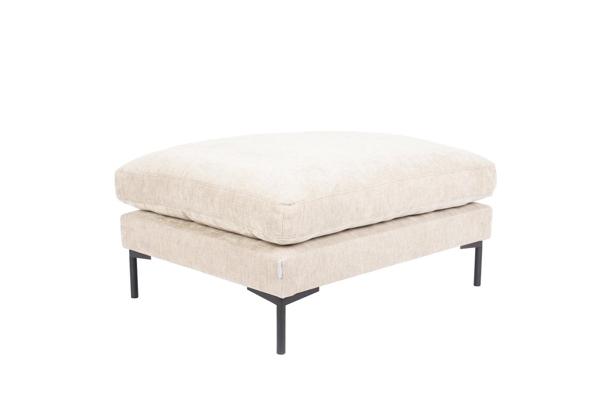 Hocker Summer in Creme präsentiert im Onlineshop von KAQTU Design AG. Pouf ist von Zuiver