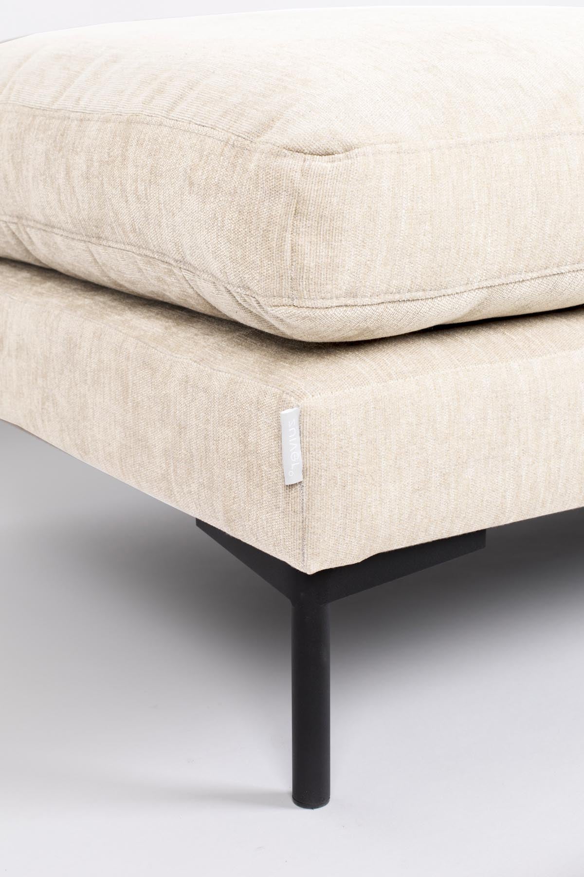 Hocker Summer in Creme präsentiert im Onlineshop von KAQTU Design AG. Pouf ist von Zuiver