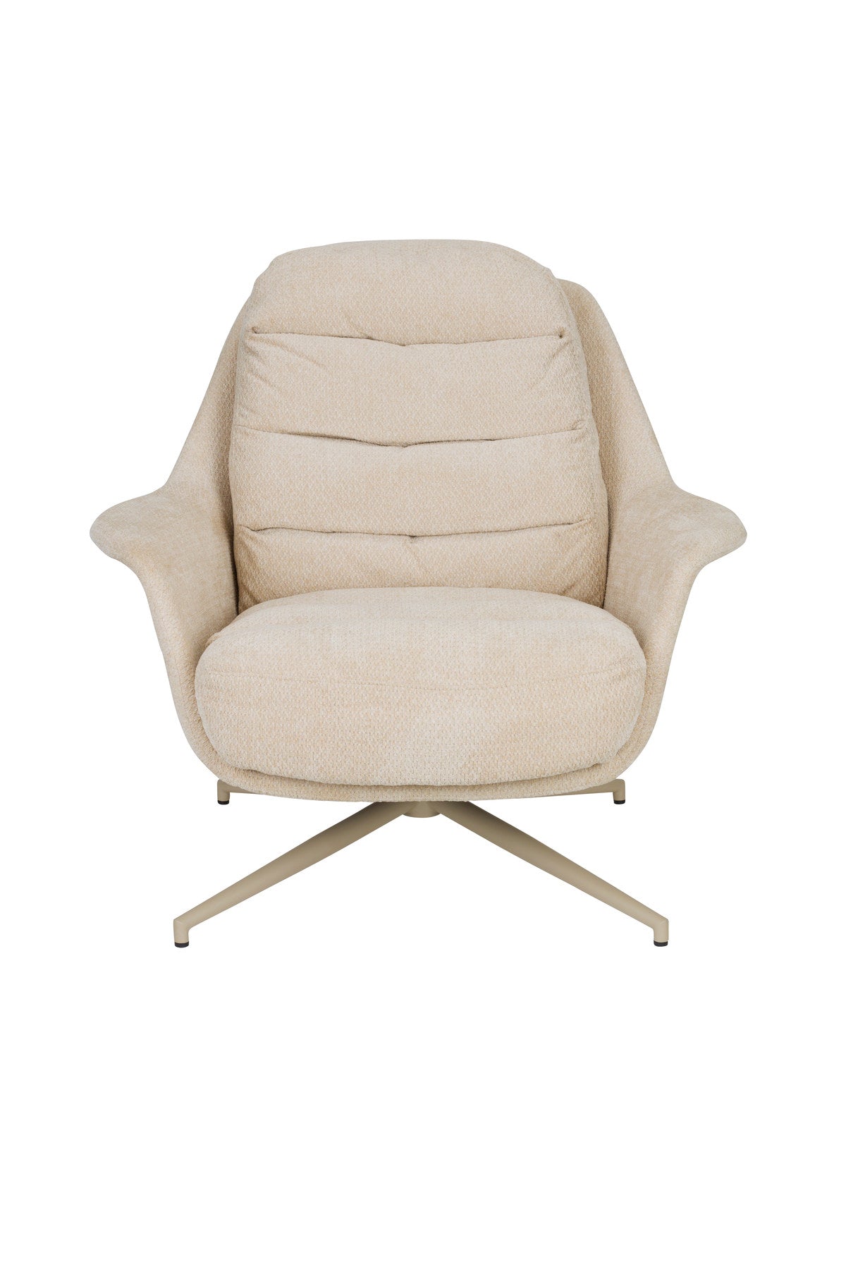 Loungesessel Philly in beige präsentiert im Onlineshop von KAQTU Design AG. Drehsessel ist von Zuiver