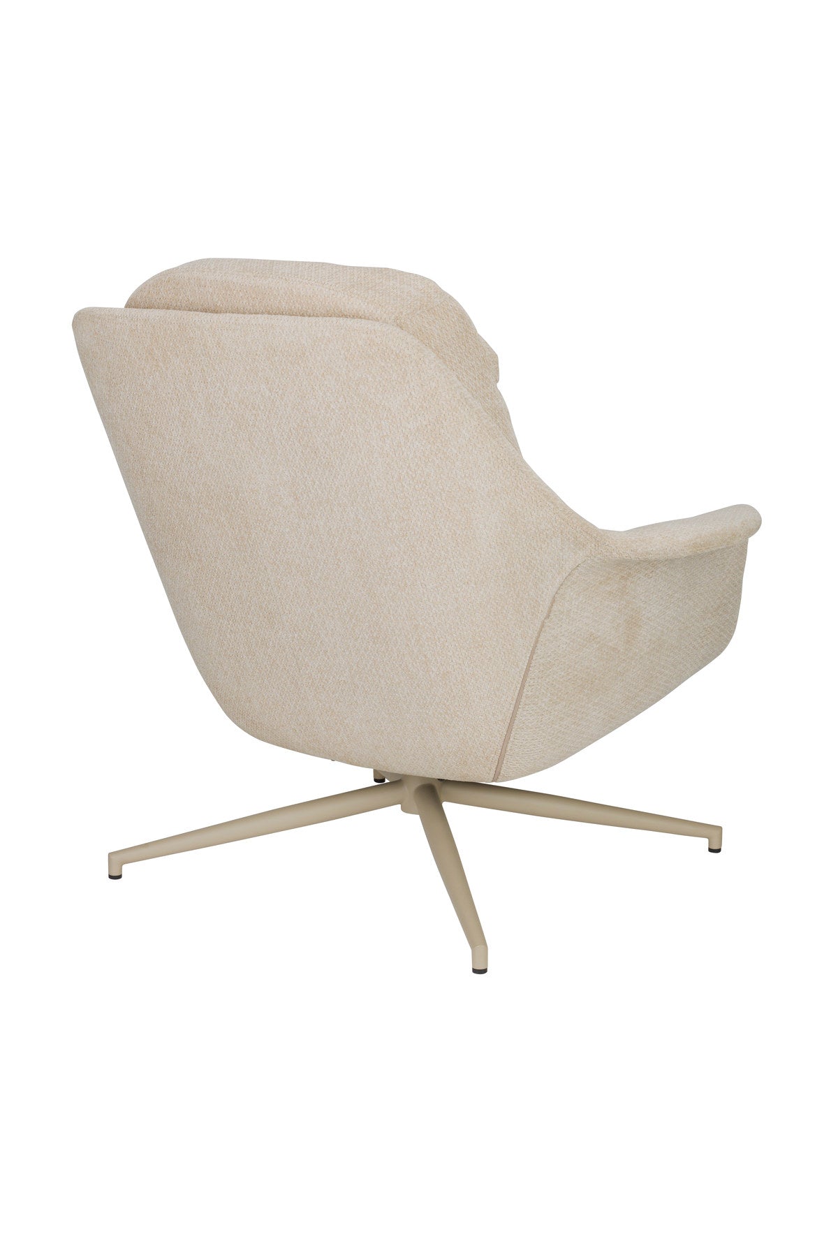 Loungesessel Philly in beige präsentiert im Onlineshop von KAQTU Design AG. Drehsessel ist von Zuiver