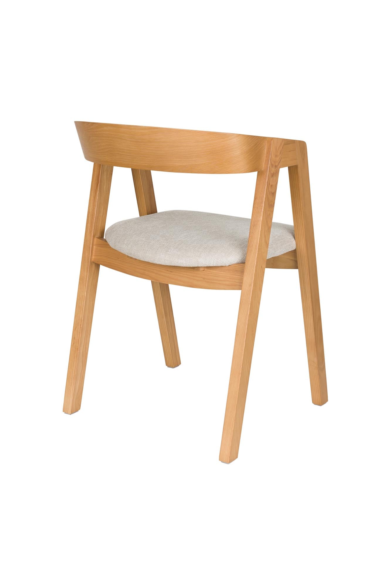 Stuhl Mads in Natur präsentiert im Onlineshop von KAQTU Design AG. Stuhl ist von Zuiver