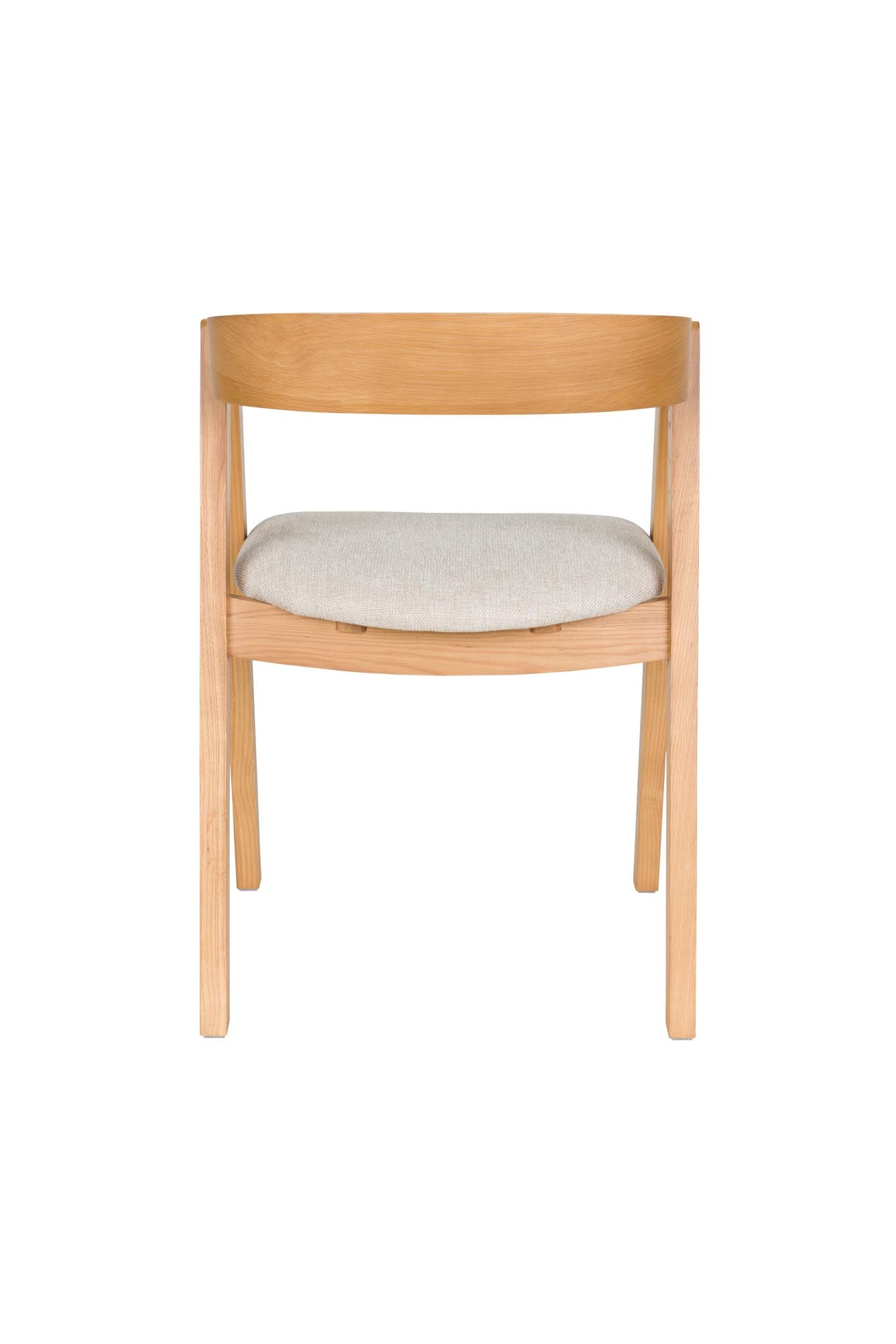 Stuhl Mads in Natur präsentiert im Onlineshop von KAQTU Design AG. Stuhl ist von Zuiver