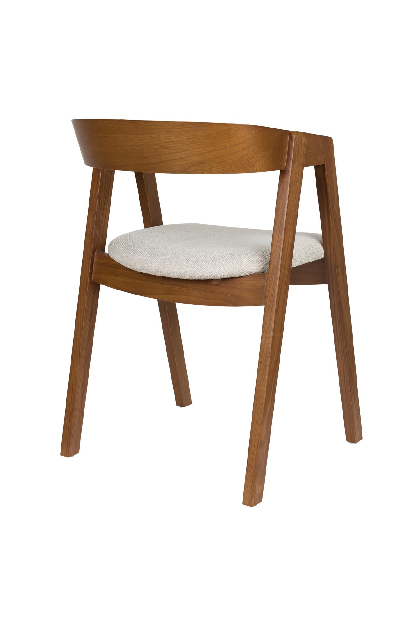 Stuhl Mads in Walnuss präsentiert im Onlineshop von KAQTU Design AG. Stuhl ist von Zuiver