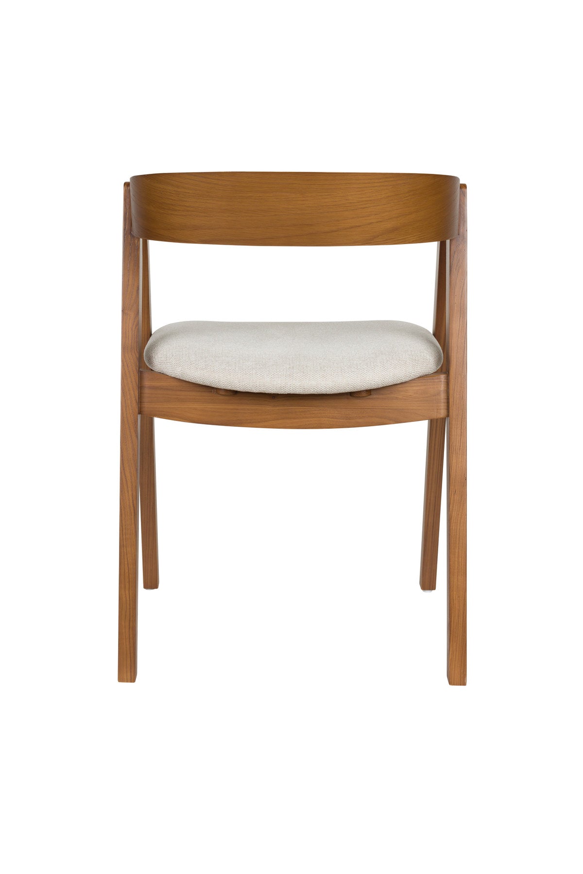 Stuhl Mads in Braun präsentiert im Onlineshop von KAQTU Design AG. Stuhl ist von Zuiver