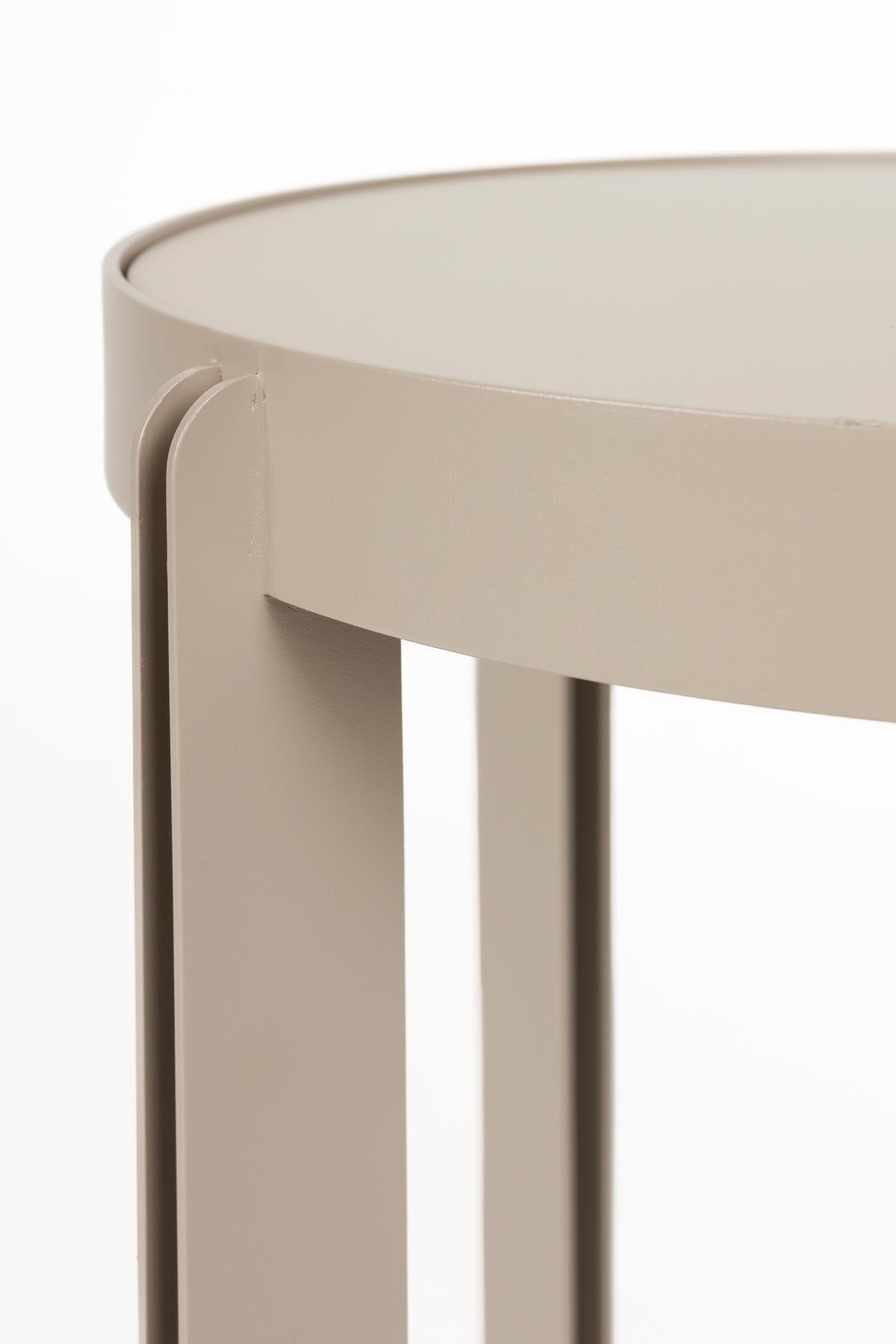 Beistelltisch Centre in beige präsentiert im Onlineshop von KAQTU Design AG. Beistelltisch ist von Zuiver