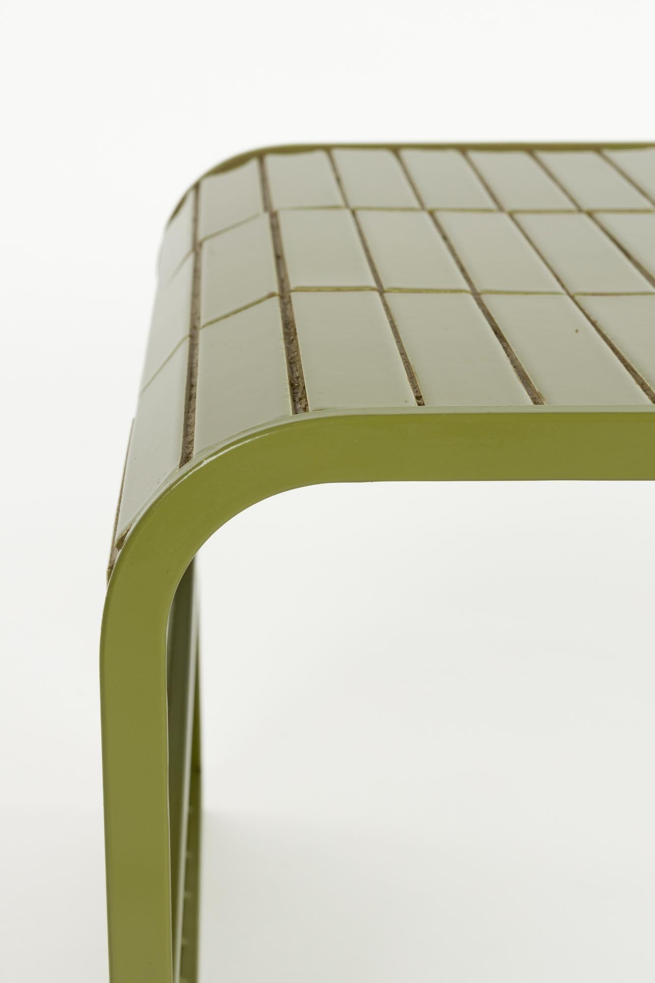 Sofatisch Tiles in Grün präsentiert im Onlineshop von KAQTU Design AG. Beistelltisch ist von Zuiver