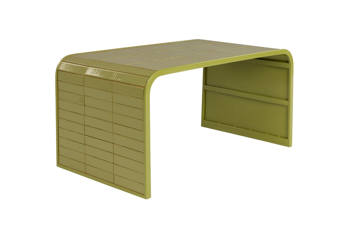 Sofatisch Tiles in Grün präsentiert im Onlineshop von KAQTU Design AG. Couchtisch ist von Zuiver