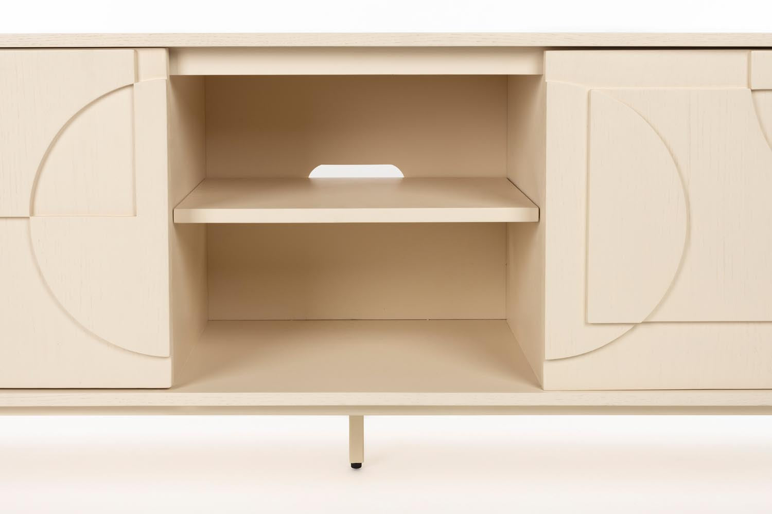 Sideboard Faces in Beige präsentiert im Onlineshop von KAQTU Design AG. Sideboard ist von Zuiver