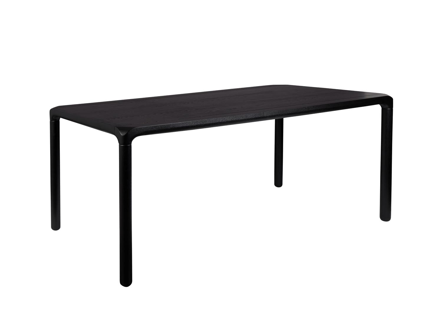 Tisch Storm in Schwarz präsentiert im Onlineshop von KAQTU Design AG. Esstisch ist von Zuiver