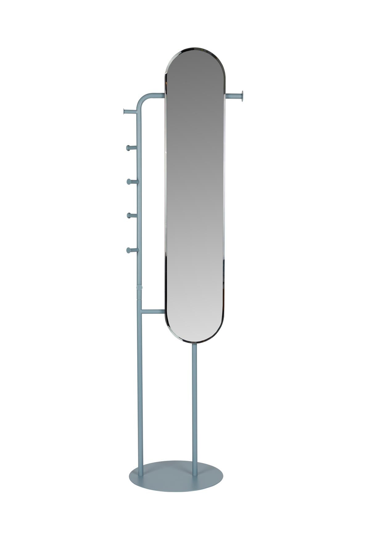 Standspiegel Vero Blue in Blau präsentiert im Onlineshop von KAQTU Design AG. Tischspiegel ist von Zuiver