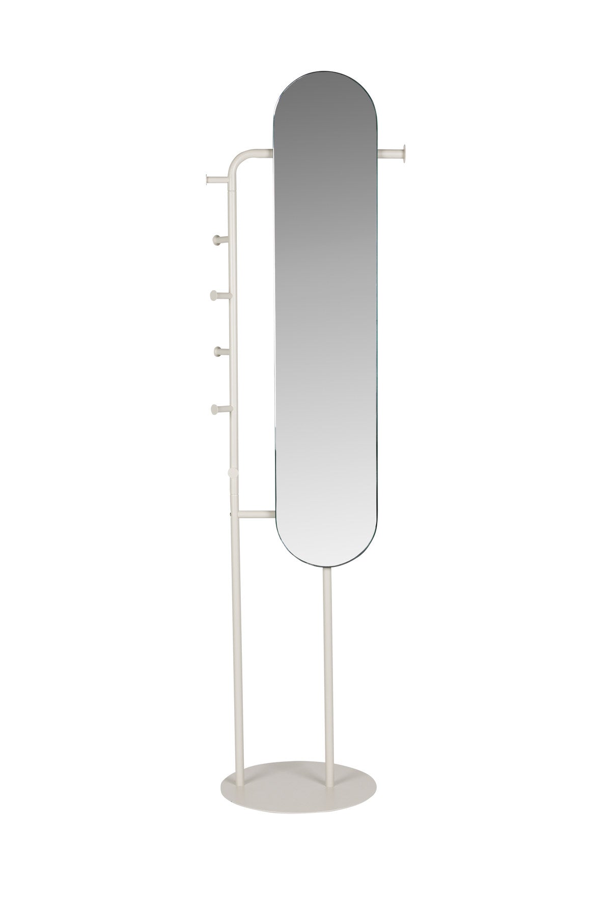 Standspiegel Vero Beige in beige präsentiert im Onlineshop von KAQTU Design AG. Tischspiegel ist von Zuiver