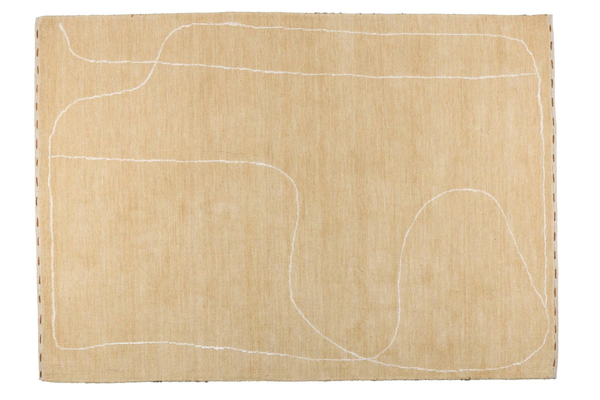 Teppich Doodle 160X230 in beige präsentiert im Onlineshop von KAQTU Design AG. Teppich ist von Zuiver