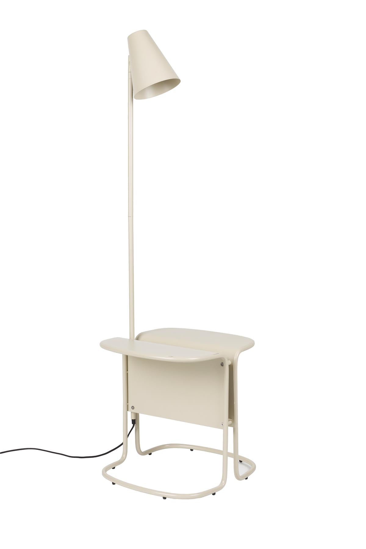 Stehleuchte Lustor in beige präsentiert im Onlineshop von KAQTU Design AG. Stehleuchte ist von Zuiver