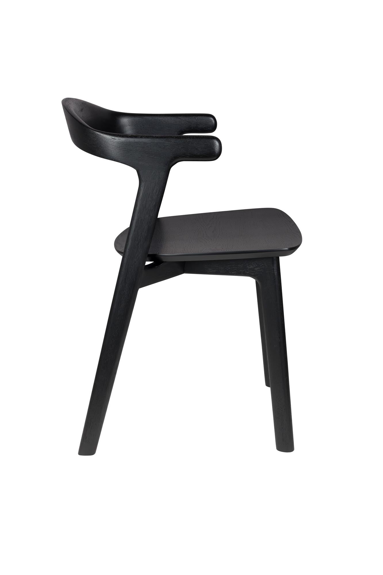 Stuhl Northwood in Schwarz präsentiert im Onlineshop von KAQTU Design AG. Stuhl ist von Zuiver