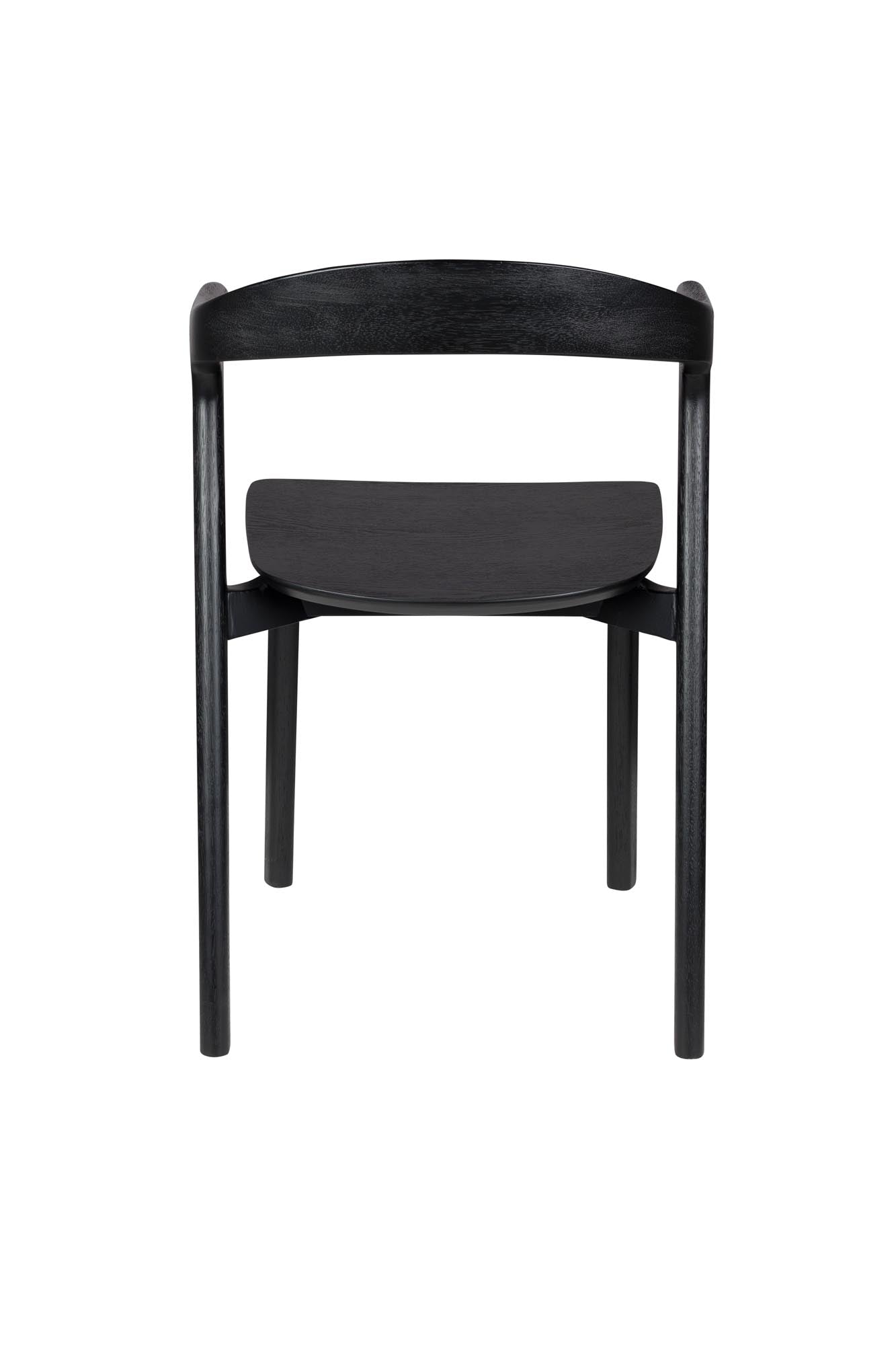 Stuhl Northwood in Schwarz präsentiert im Onlineshop von KAQTU Design AG. Stuhl ist von Zuiver