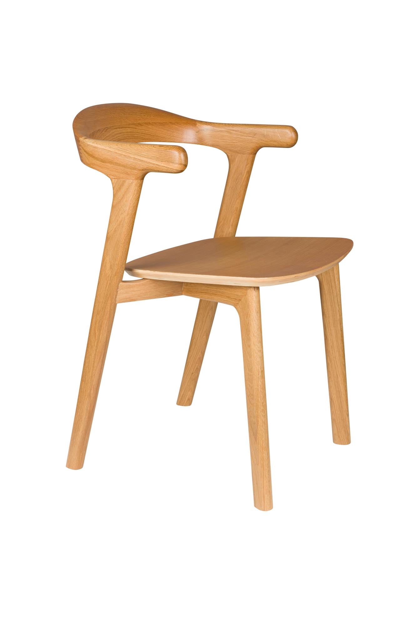 Stuhl Northwood in Natur präsentiert im Onlineshop von KAQTU Design AG. Stuhl ist von Zuiver