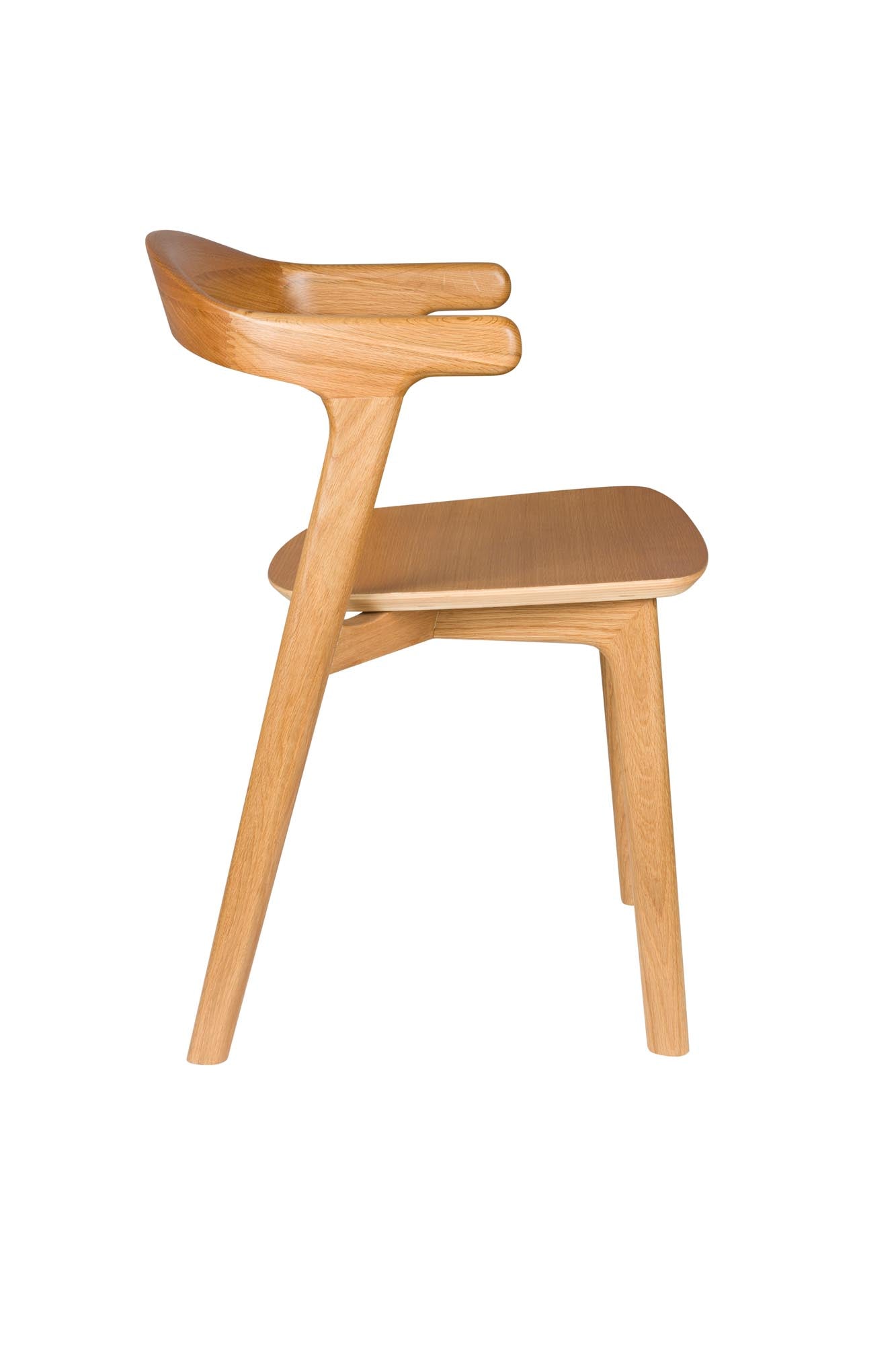 Stuhl Northwood in Natur präsentiert im Onlineshop von KAQTU Design AG. Stuhl ist von Zuiver