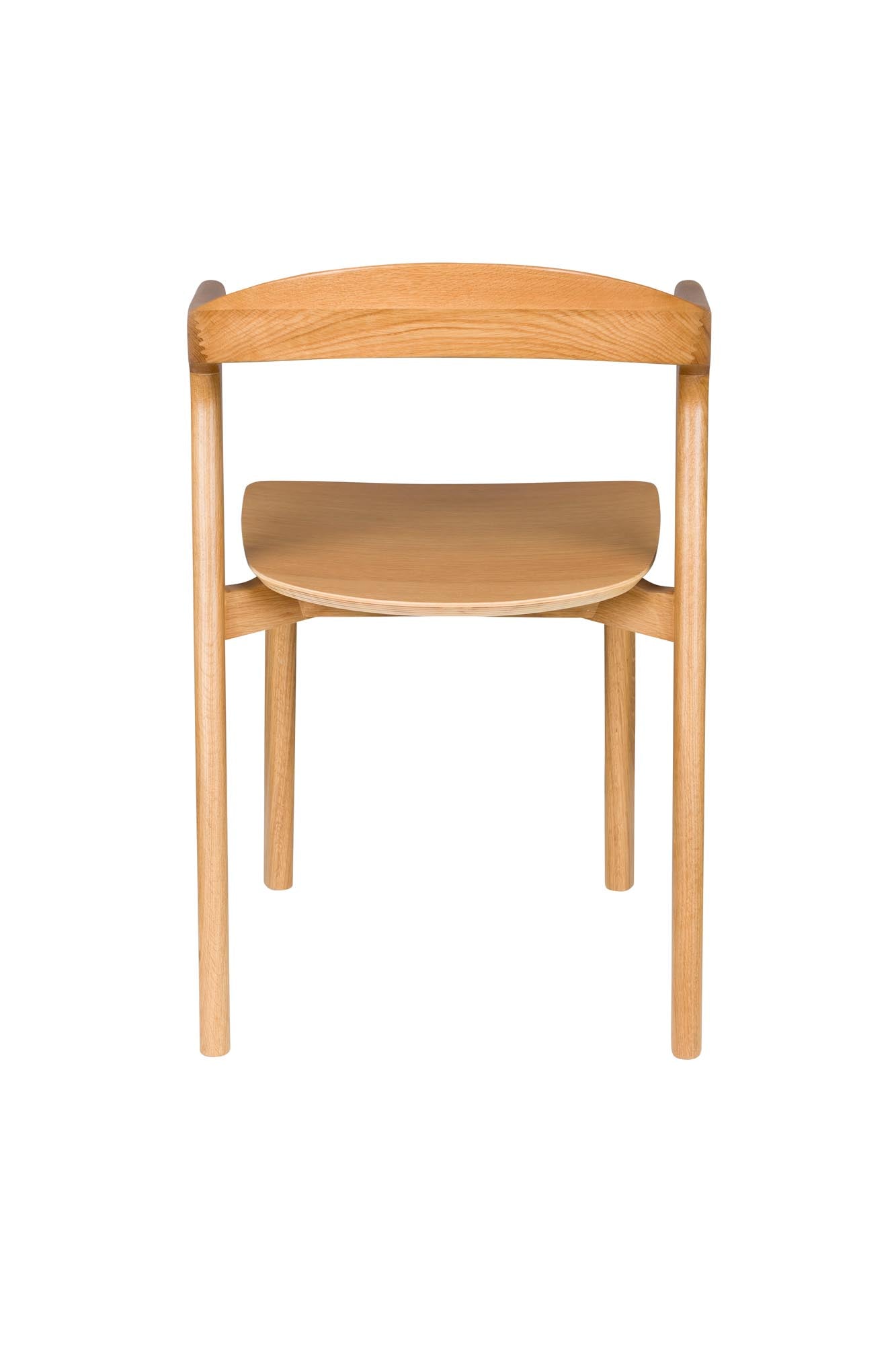 Stuhl Northwood in Natur präsentiert im Onlineshop von KAQTU Design AG. Stuhl ist von Zuiver