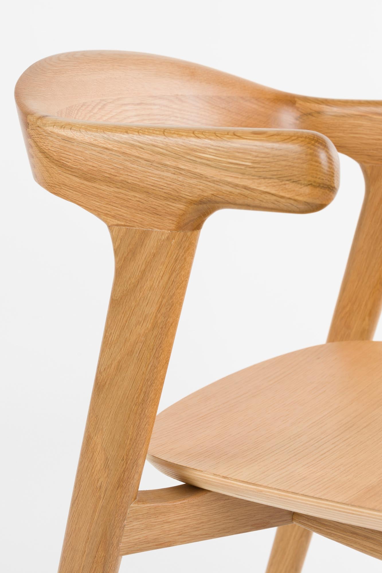 Stuhl Northwood in Natur präsentiert im Onlineshop von KAQTU Design AG. Stuhl ist von Zuiver