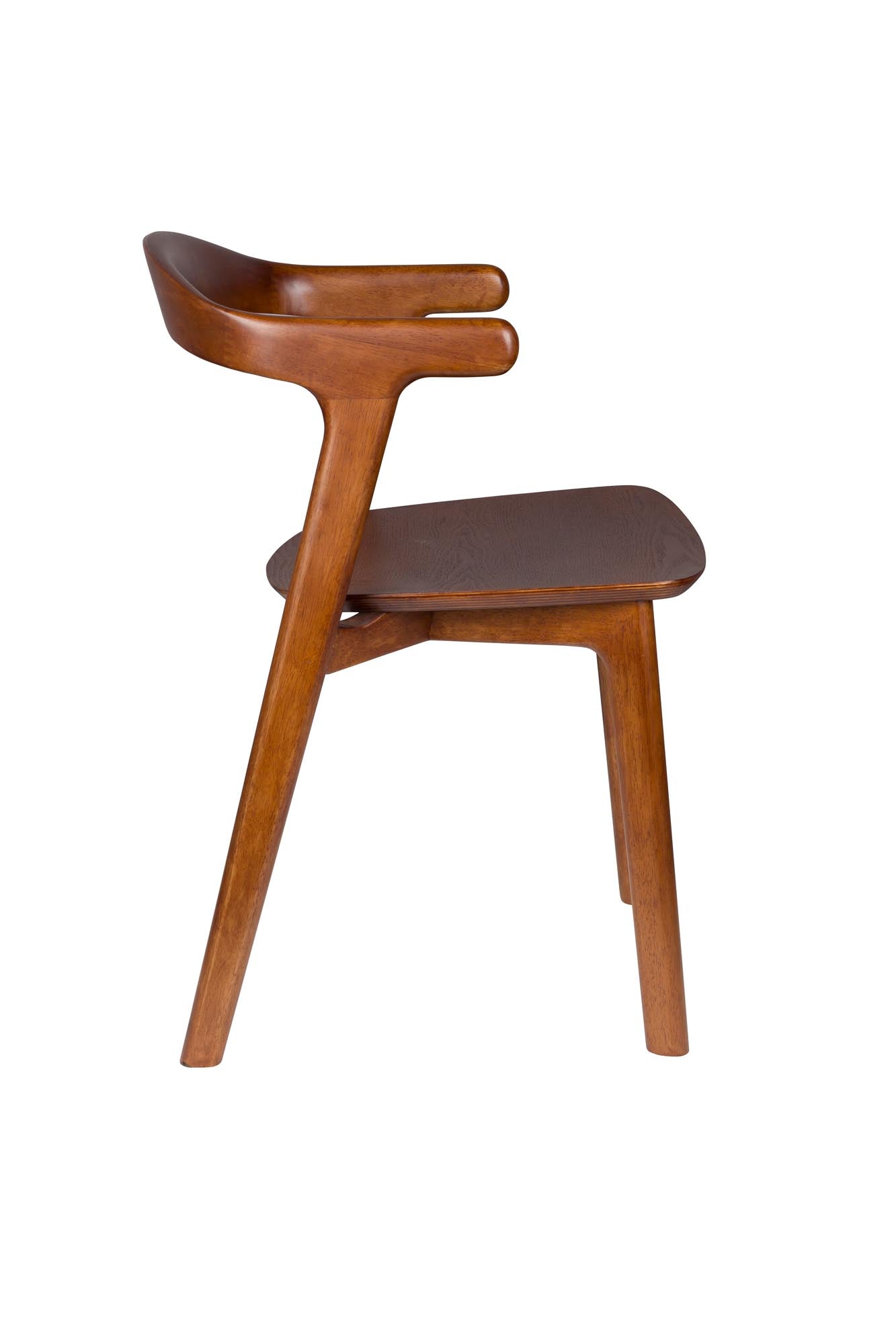 Stuhl Northwood in Walnuss präsentiert im Onlineshop von KAQTU Design AG. Stuhl ist von Zuiver