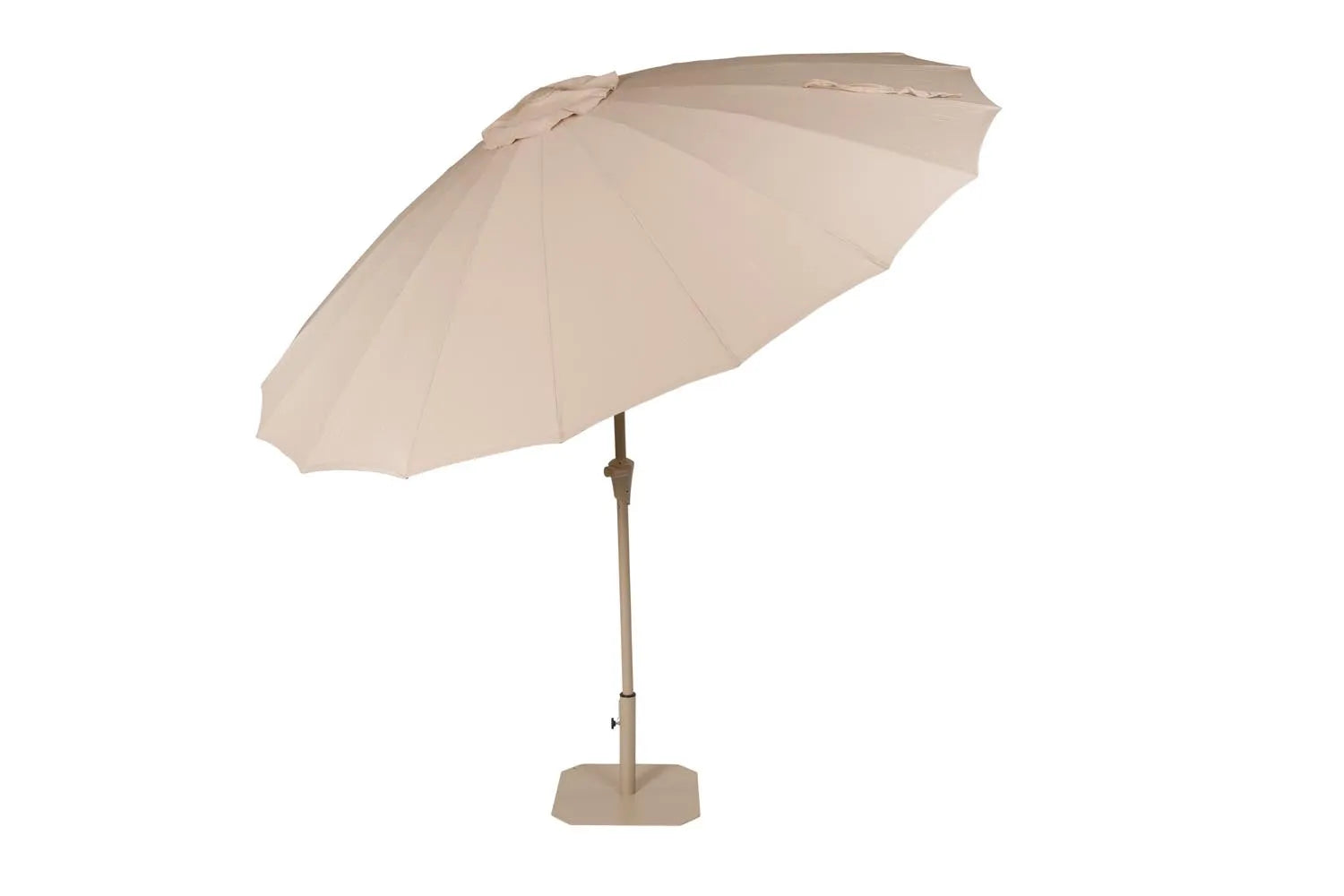 Sunbrella Sunshine Set Brown Rice in Beige präsentiert im Onlineshop von KAQTU Design AG. Sonnenschirm ist von Zuiver