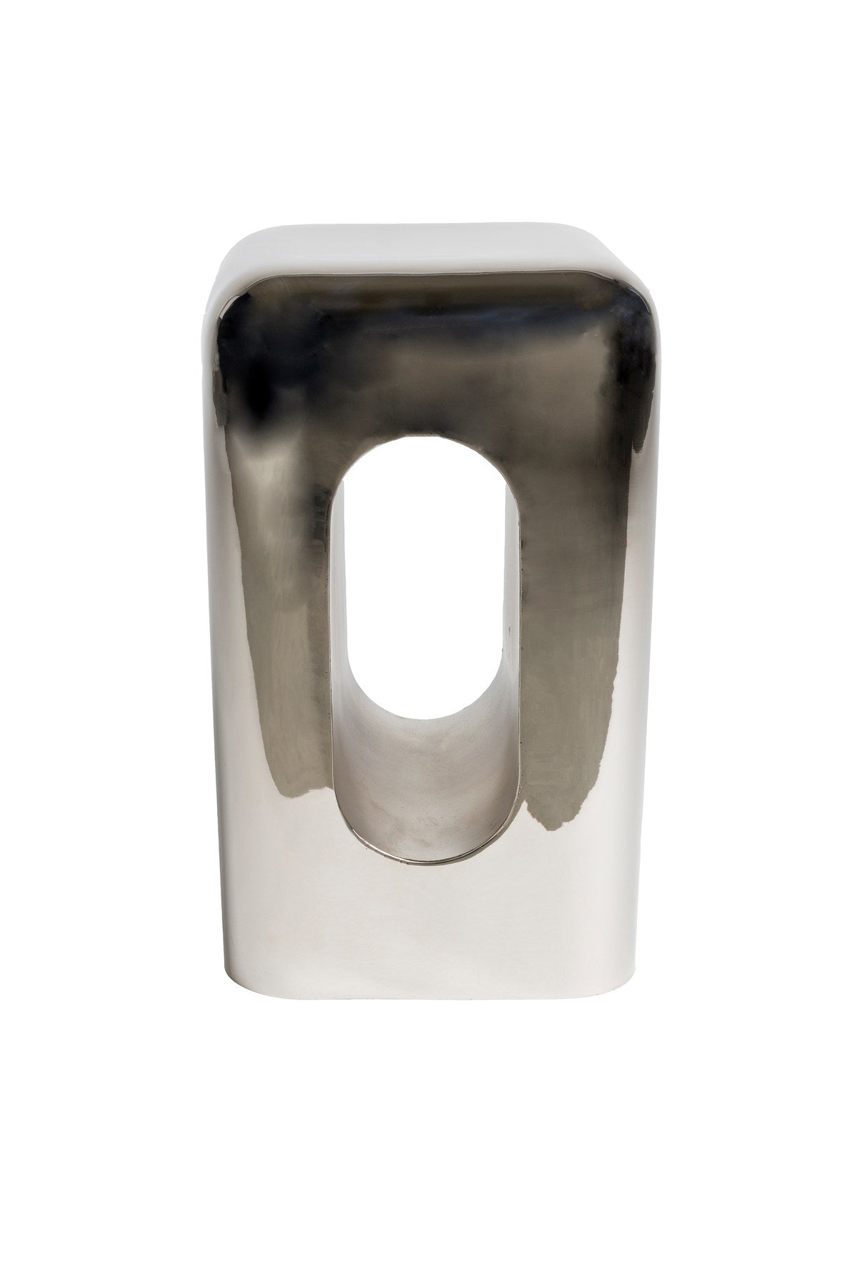 Hocker Creek in Silber präsentiert im Onlineshop von KAQTU Design AG. Hocker ist von Zuiver