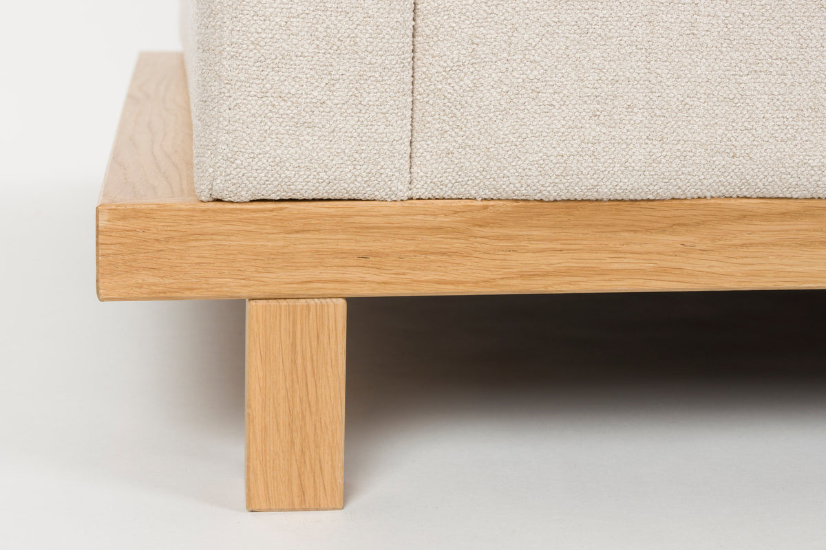 Sofa Blossom 4.5-Sitzer in Creme präsentiert im Onlineshop von KAQTU Design AG. 4er Sofa ist von Zuiver