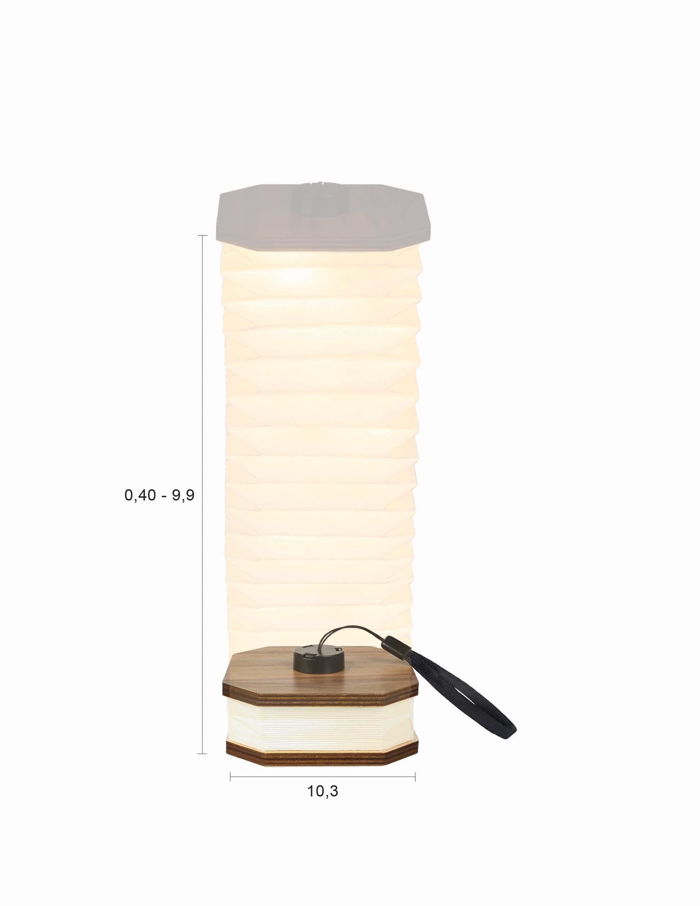 Tischlampe Cake in Braun präsentiert im Onlineshop von KAQTU Design AG. Tischleuchte ist von Zuiver