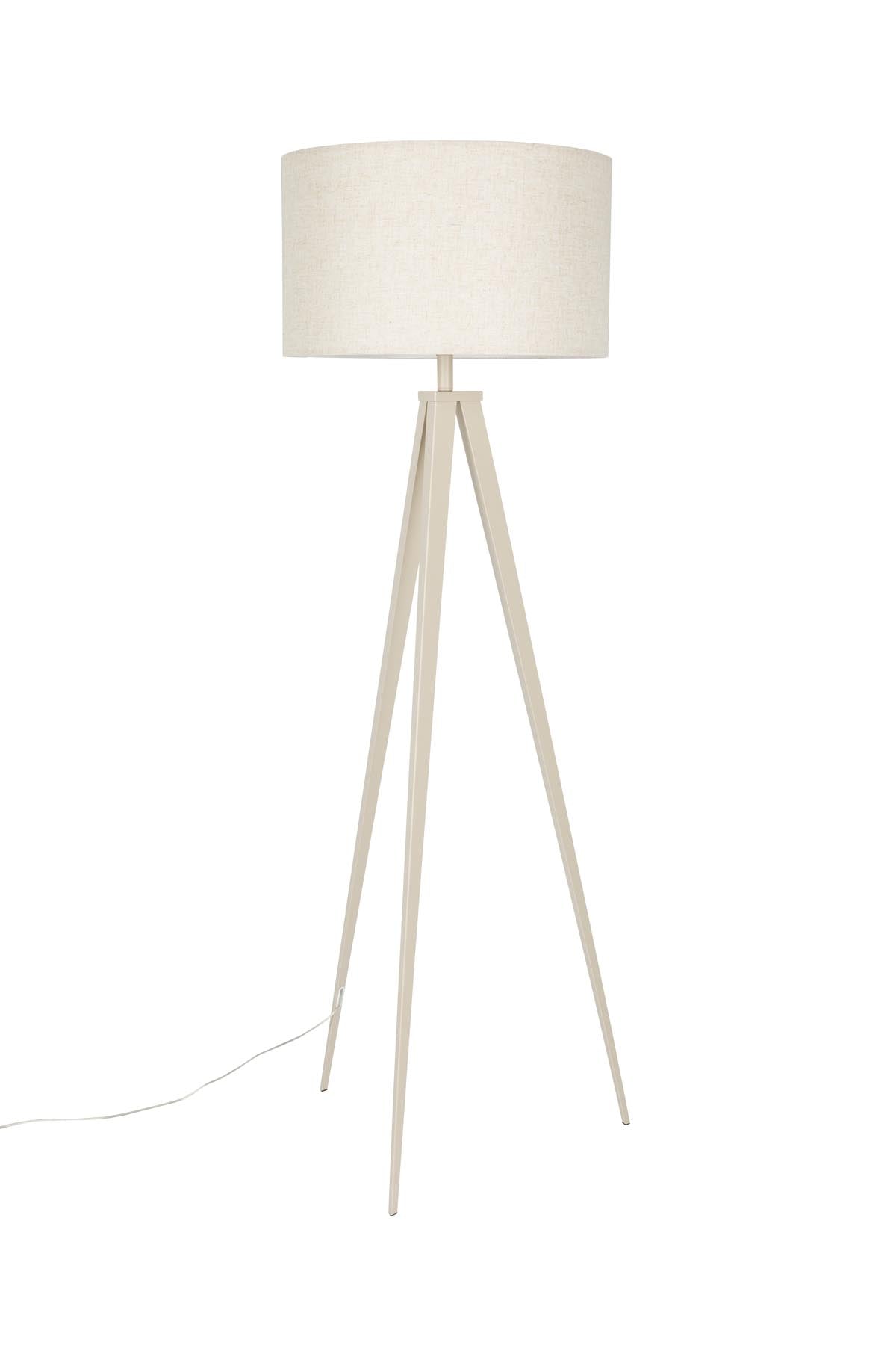 Stehleuchte Tripod in Beige präsentiert im Onlineshop von KAQTU Design AG. Stehleuchte ist von Zuiver