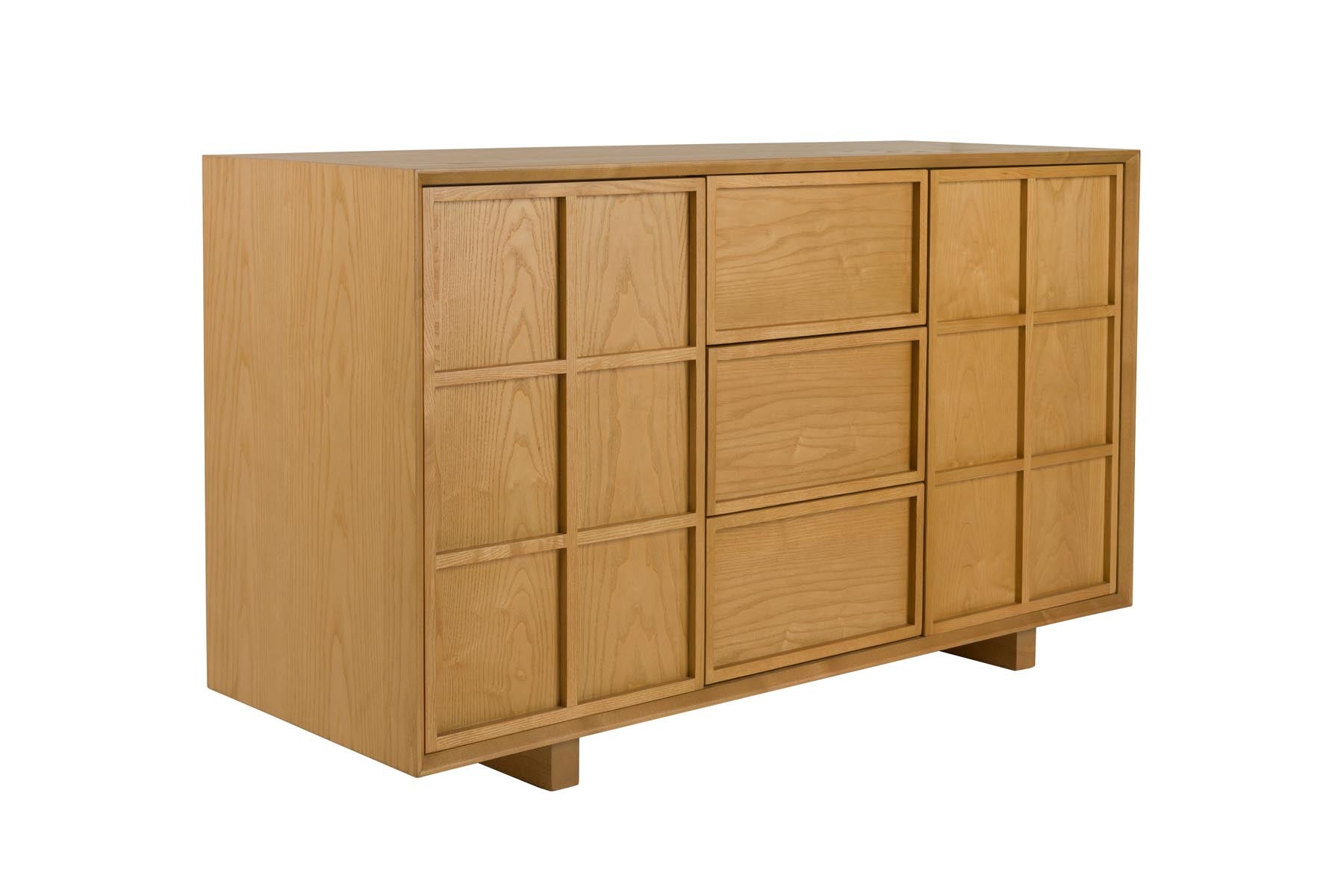 Sideboard Raster High in Natural präsentiert im Onlineshop von KAQTU Design AG. Sideboard ist von Zuiver