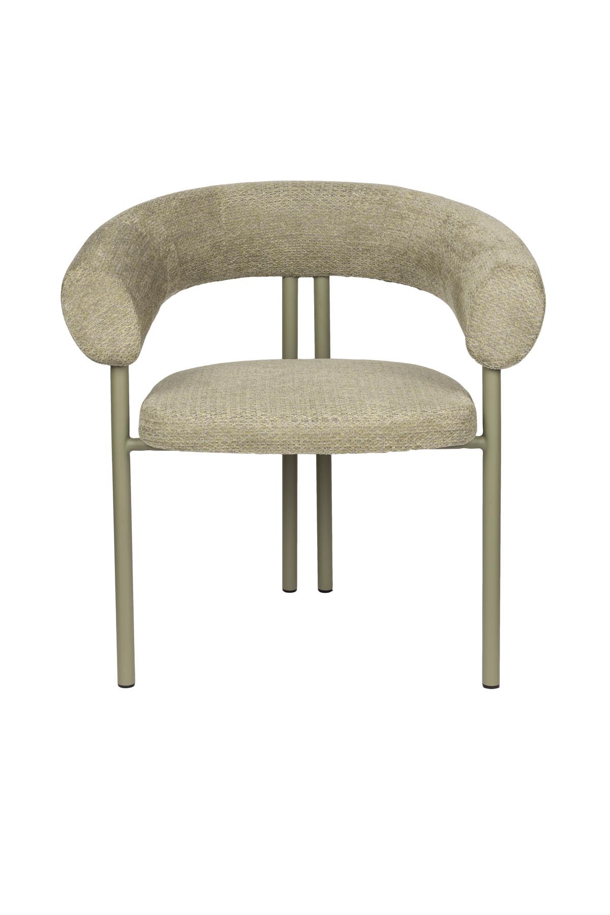 Armlehnstuhl Heels in grün präsentiert im Onlineshop von KAQTU Design AG. Stuhl mit Armlehne ist von Zuiver