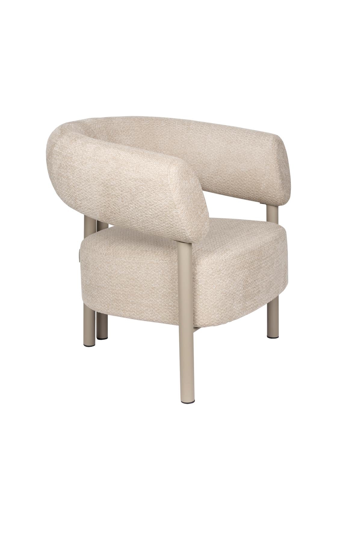 Sessel Heels in beige präsentiert im Onlineshop von KAQTU Design AG. Sessel ist von Zuiver