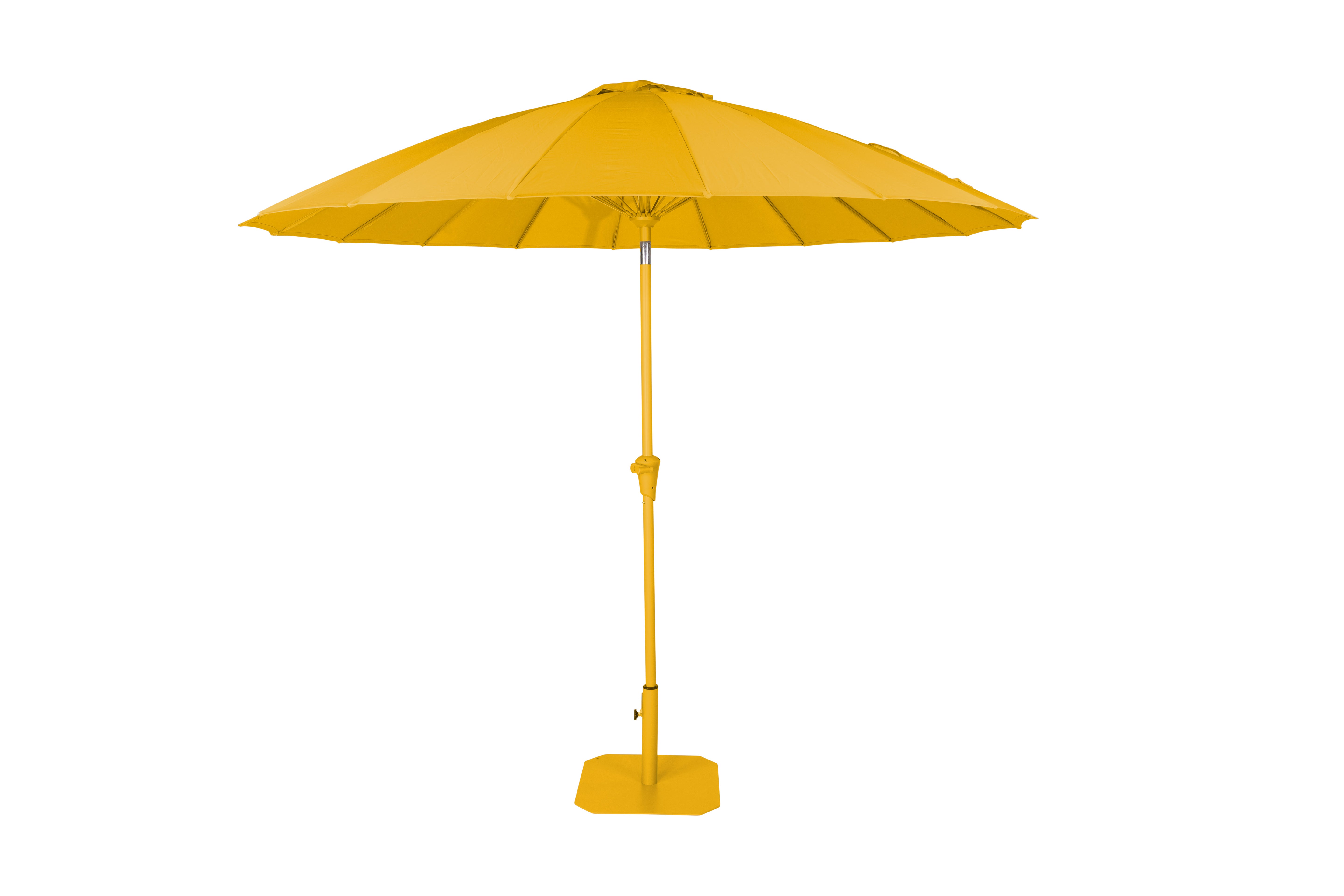 Sunbrella Sunshine in Gelb präsentiert im Onlineshop von KAQTU Design AG. Sonnenschirm ist von Zuiver