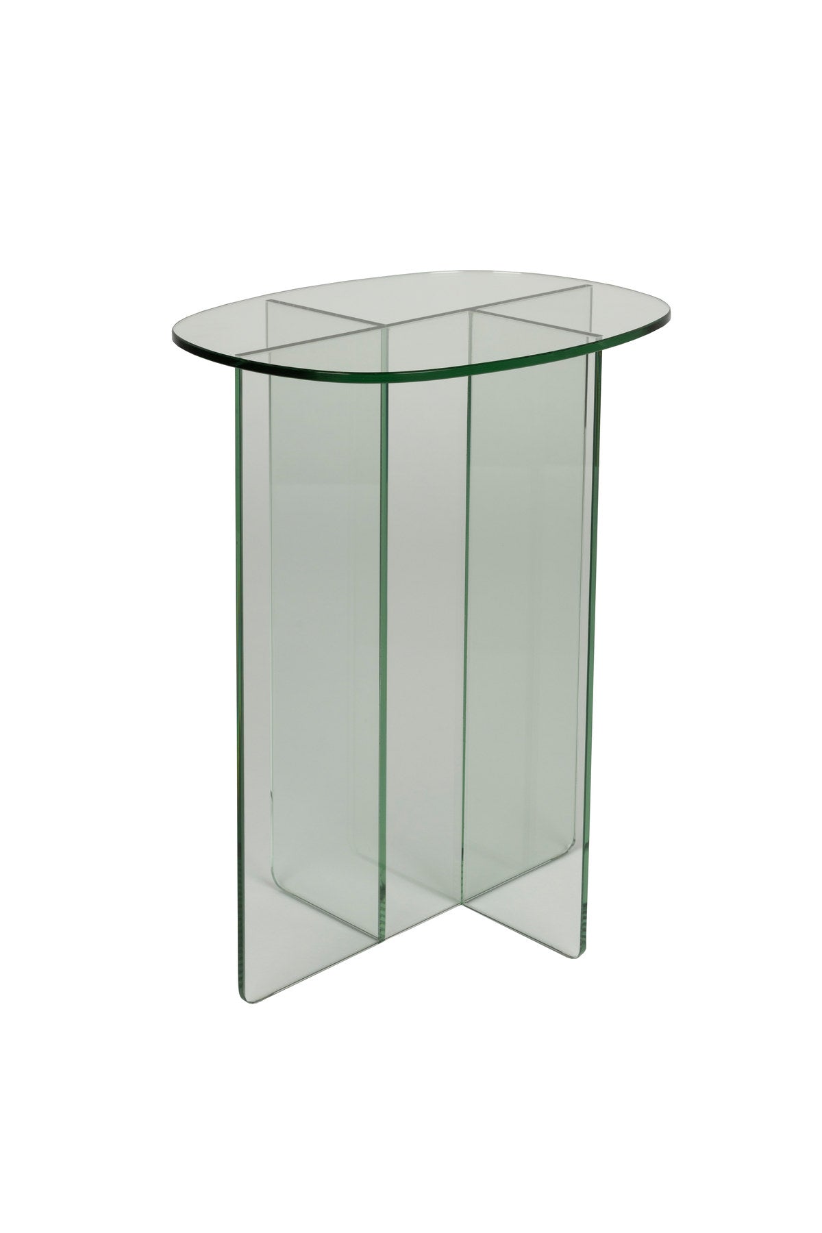 Beistelltisch Linea in Transparent präsentiert im Onlineshop von KAQTU Design AG. Beistelltisch ist von Zuiver