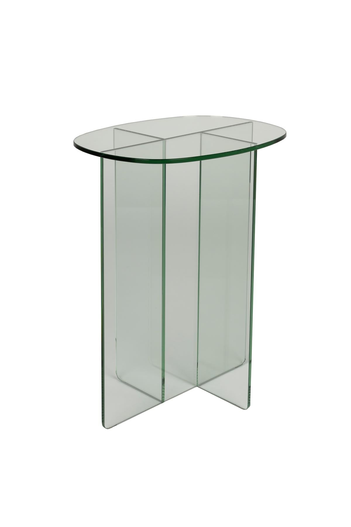Beistelltisch Linea in Transparent präsentiert im Onlineshop von KAQTU Design AG. Beistelltisch ist von Zuiver