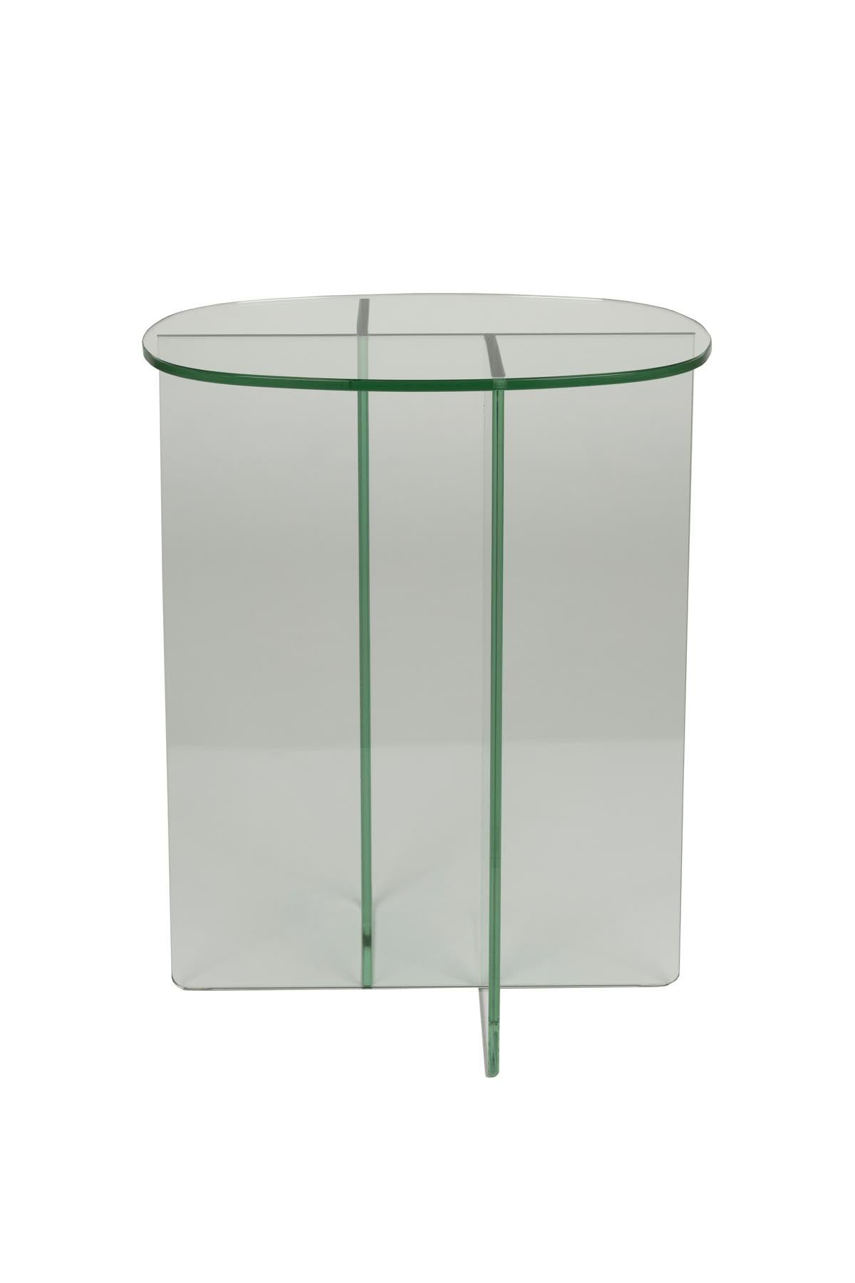 Beistelltisch Linea in Transparent präsentiert im Onlineshop von KAQTU Design AG. Beistelltisch ist von Zuiver