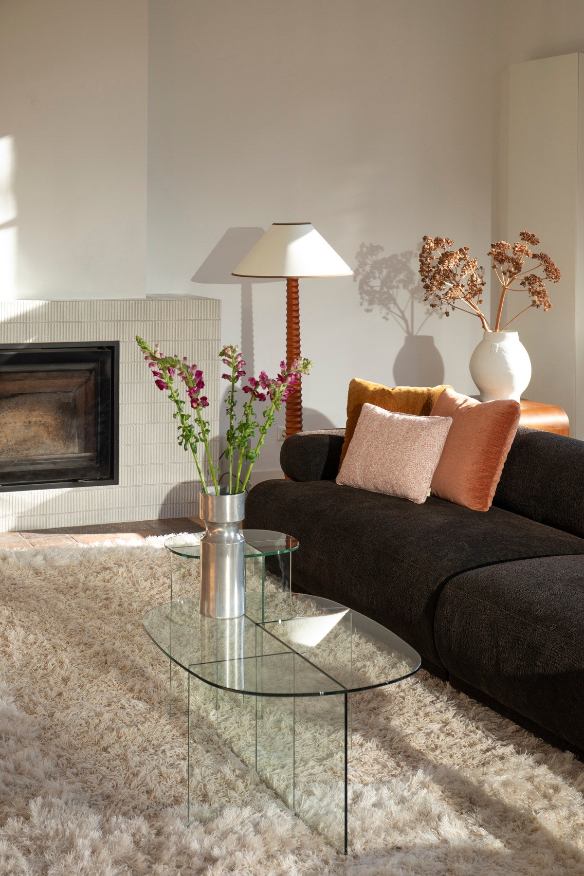 Couchtisch Linea in Transparent präsentiert im Onlineshop von KAQTU Design AG. Couchtisch ist von Zuiver