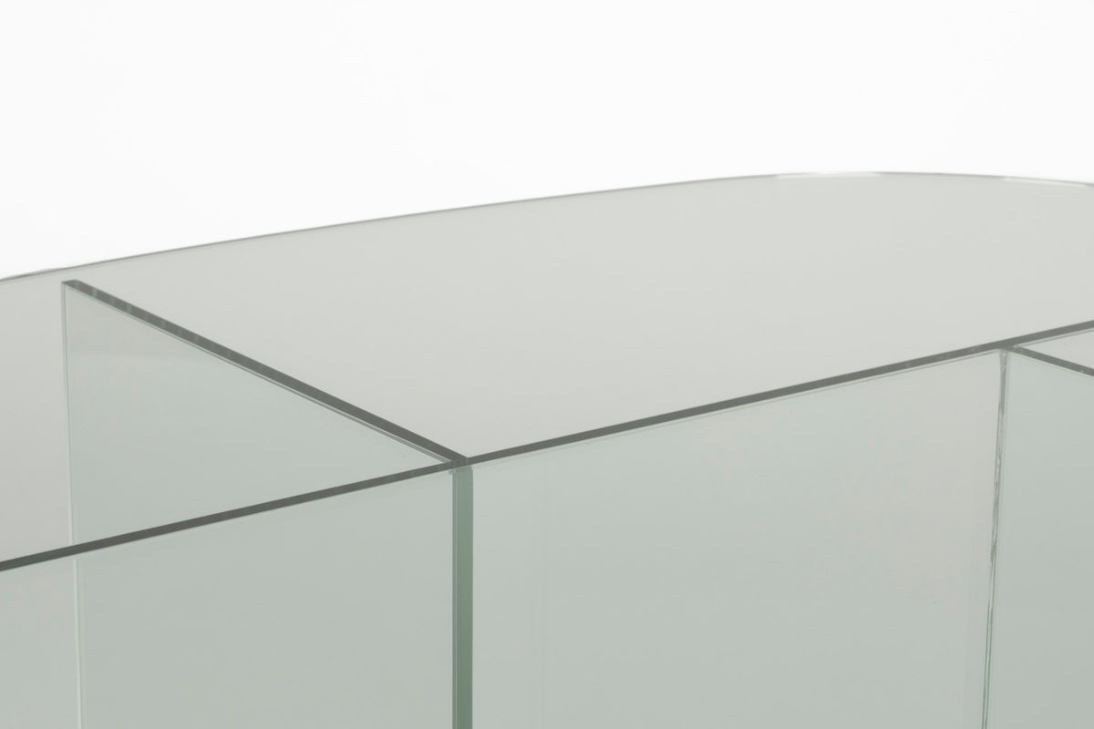 Couchtisch Linea in Transparent präsentiert im Onlineshop von KAQTU Design AG. Couchtisch ist von Zuiver