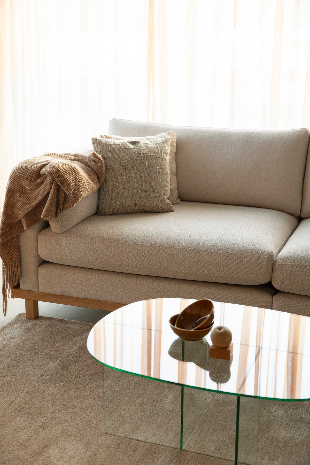 Couchtisch Linea in Transparent präsentiert im Onlineshop von KAQTU Design AG. Couchtisch ist von Zuiver