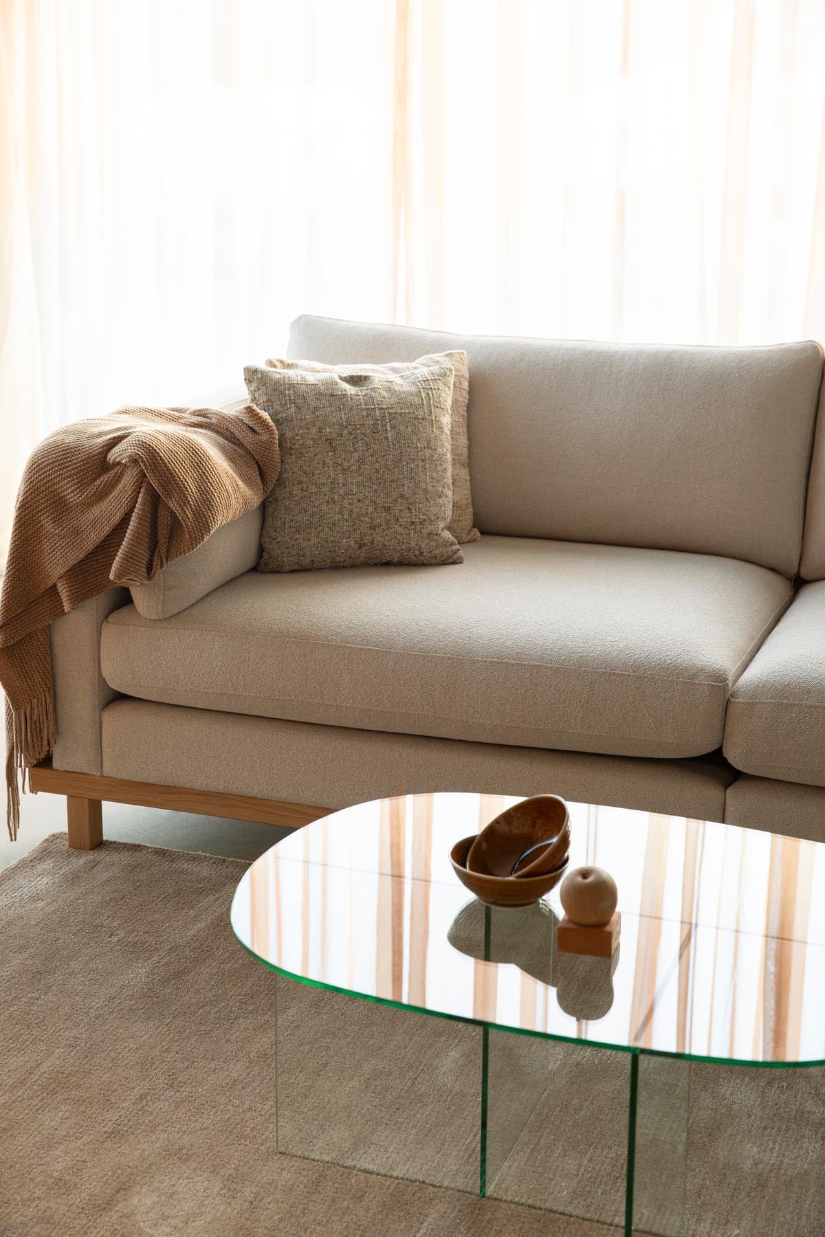 Couchtisch Linea in Transparent präsentiert im Onlineshop von KAQTU Design AG. Couchtisch ist von Zuiver