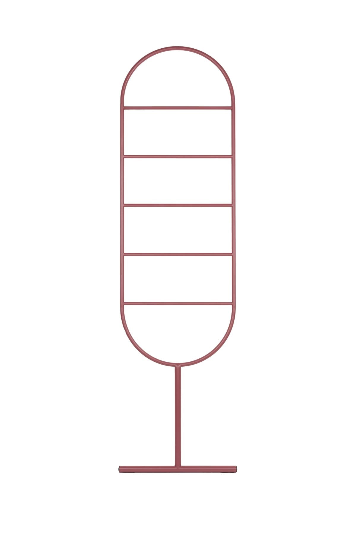 Elegante Leiter Tess in Marsala von Zuiver, idealer Kleiderständer für stilvolle Akzente in jedem modernen Wohnraum.