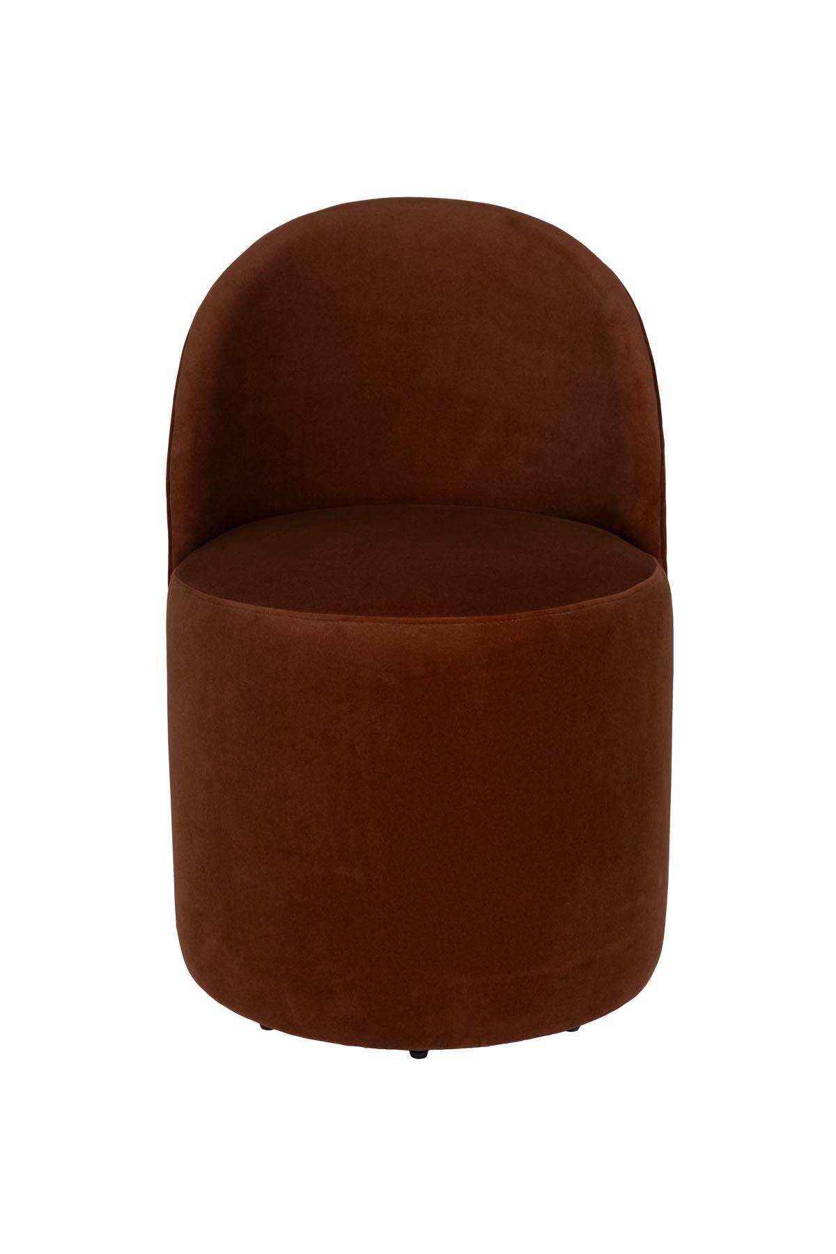 Sessel Plush in Braun präsentiert im Onlineshop von KAQTU Design AG. Sessel ist von Zuiver
