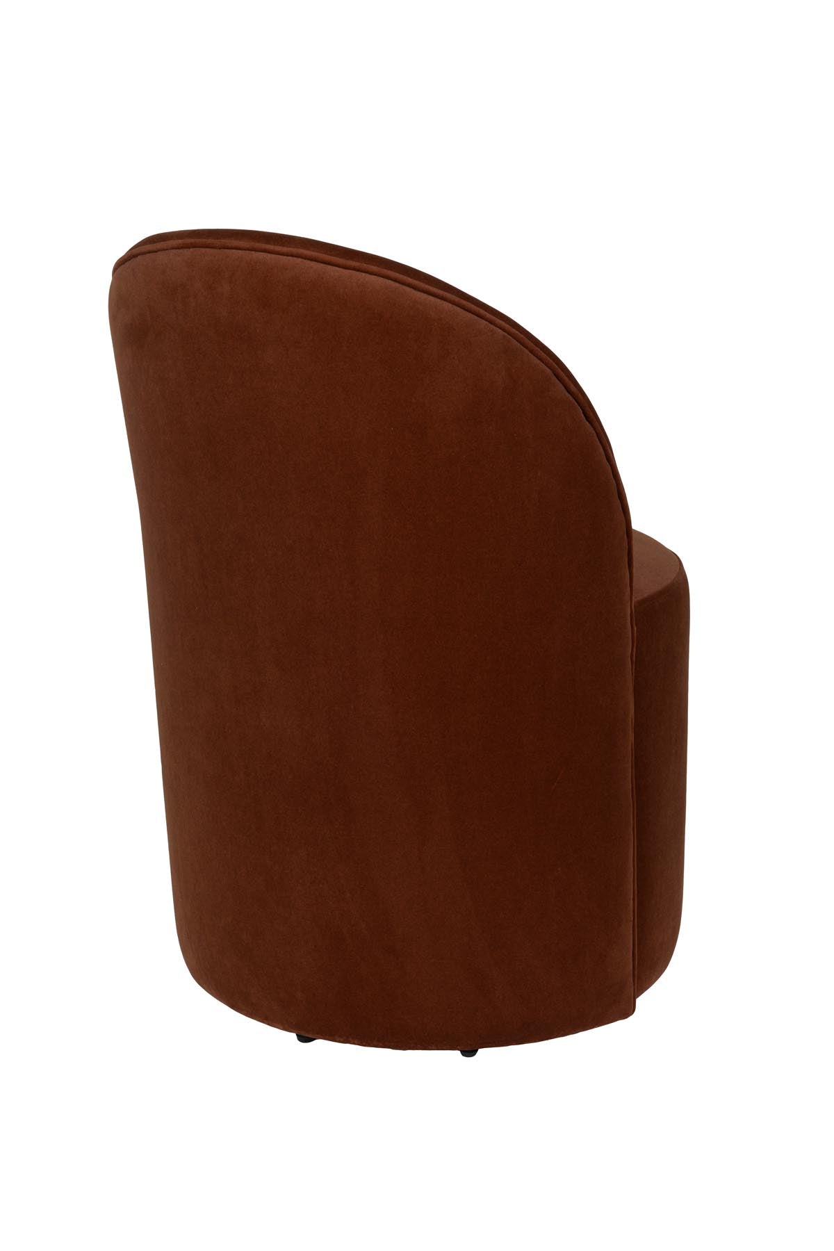 Sessel Plush in Braun präsentiert im Onlineshop von KAQTU Design AG. Sessel ist von Zuiver