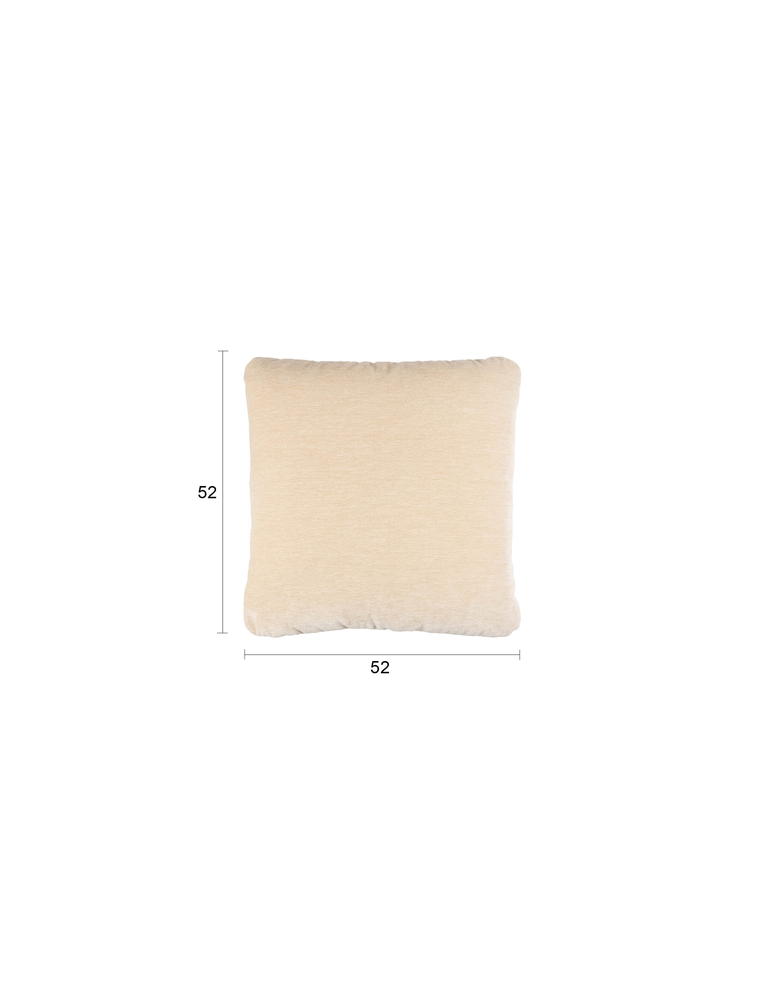 Kissen Nube in Beige präsentiert im Onlineshop von KAQTU Design AG. Deko Kissen ist von Zuiver