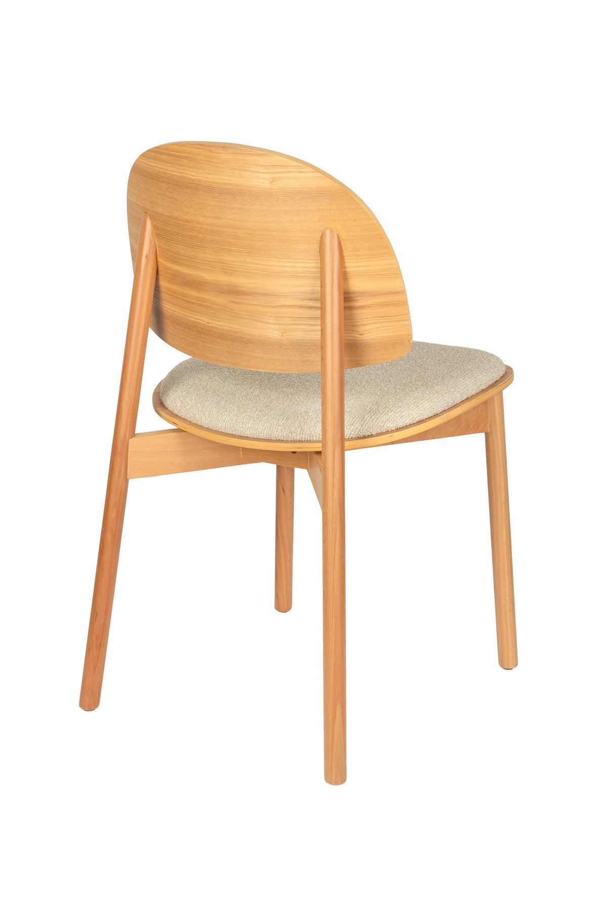Stuhl Sunrise in Natur präsentiert im Onlineshop von KAQTU Design AG. Stuhl ist von Zuiver