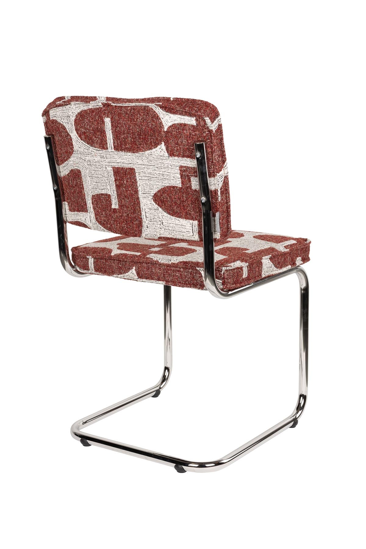 Stuhl Ridge in Rot präsentiert im Onlineshop von KAQTU Design AG. Stuhl ist von Zuiver
