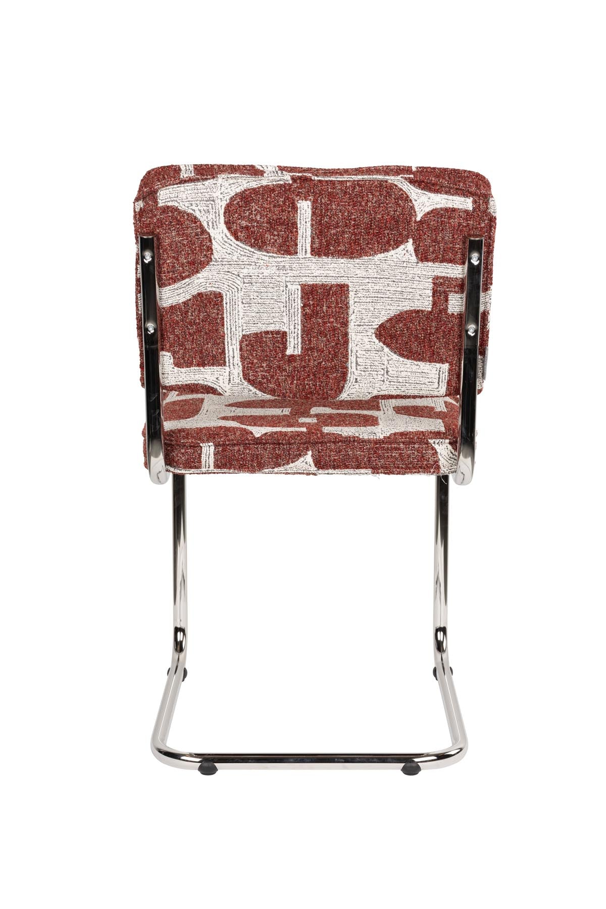 Stuhl Ridge in Rot präsentiert im Onlineshop von KAQTU Design AG. Stuhl ist von Zuiver