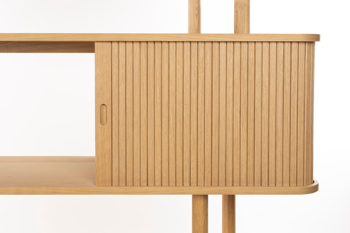Bücherregal Barbier in Natur präsentiert im Onlineshop von KAQTU Design AG. Cabinet ist von Zuiver