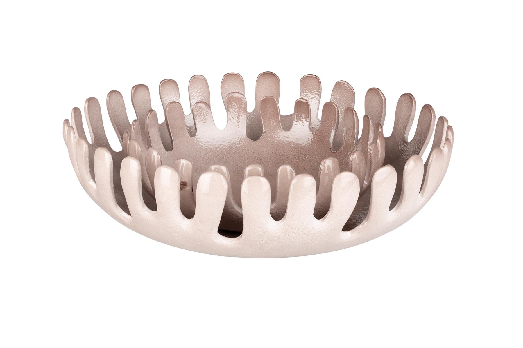 Tray Onda 2er Set in Taupe präsentiert im Onlineshop von KAQTU Design AG. Schale ist von Zuiver