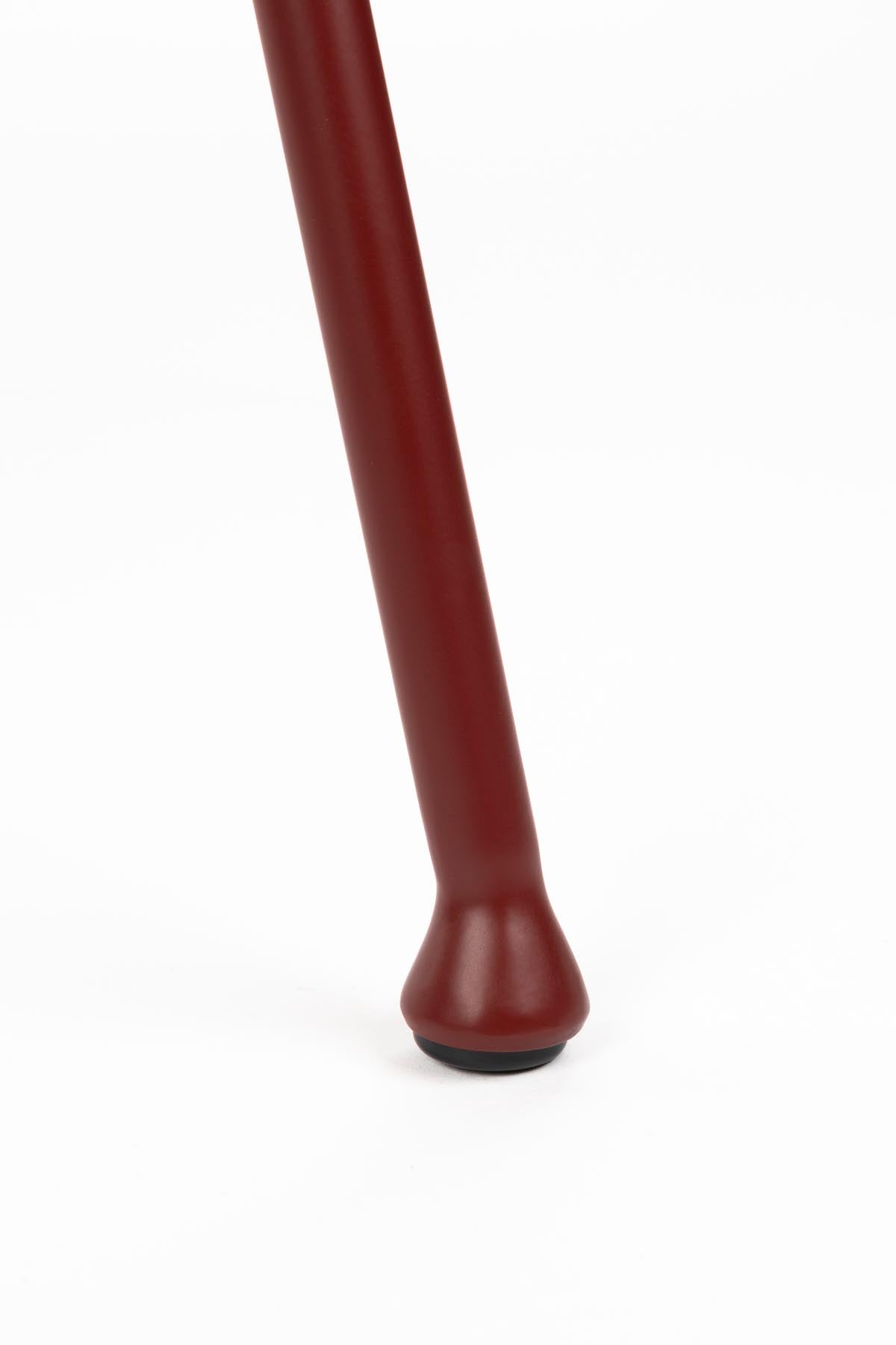 Armlehnstuhl Feston in Rot präsentiert im Onlineshop von KAQTU Design AG. Stuhl mit Armlehne ist von Zuiver